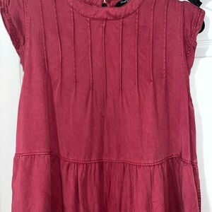 Velvet Heart Women's Midi Dress - Red